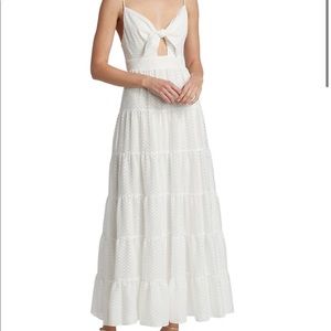 Alice + Olivia White Dress